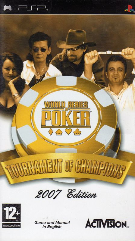 World Series of Poker: Tournament of Champions box art for Xbox 360